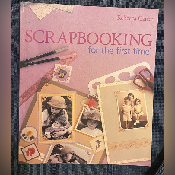 SCRAPBOOKING for the first time Book; Word fetti stickers (114 count); NWT. - Picture 2 of 6